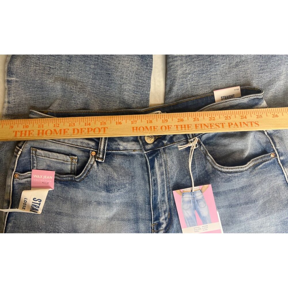 Wax Collection Loose Straight Jeans - Picture 9 of 12